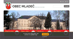 Desktop Screenshot of mladec.cz